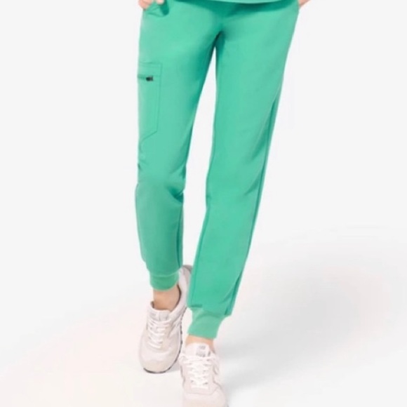 Nwt Wear Figs Surgical Green Joggers 